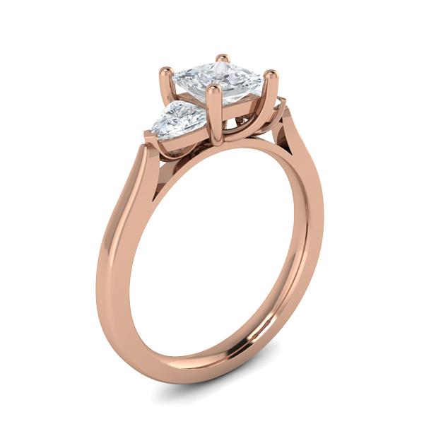 Malena in 18k Rose Gold — view 3