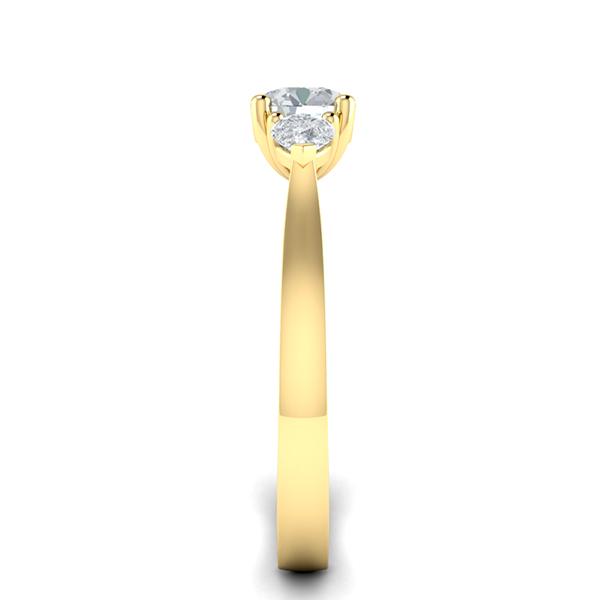 Zyana in 18k Yellow Gold — view 4