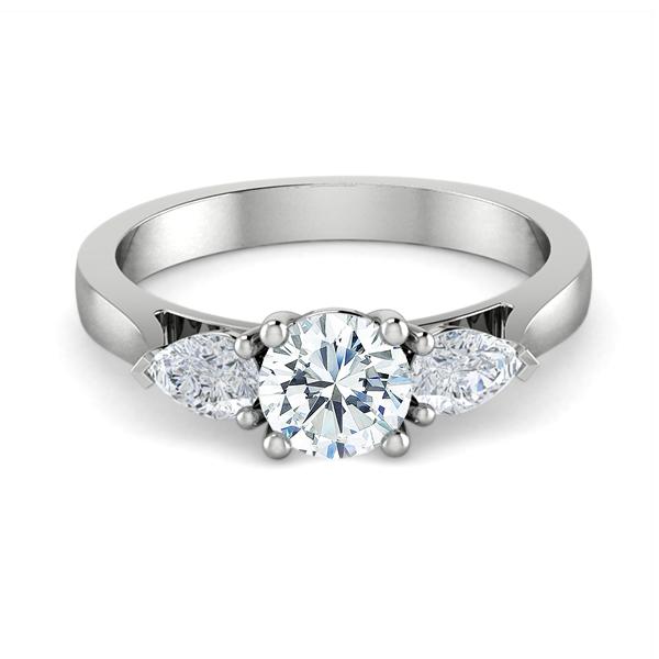 18k White Gold