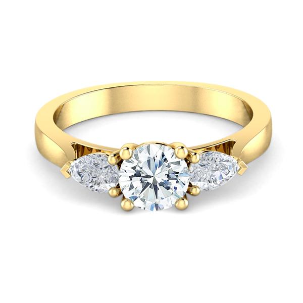Zyana in 18k Yellow Gold