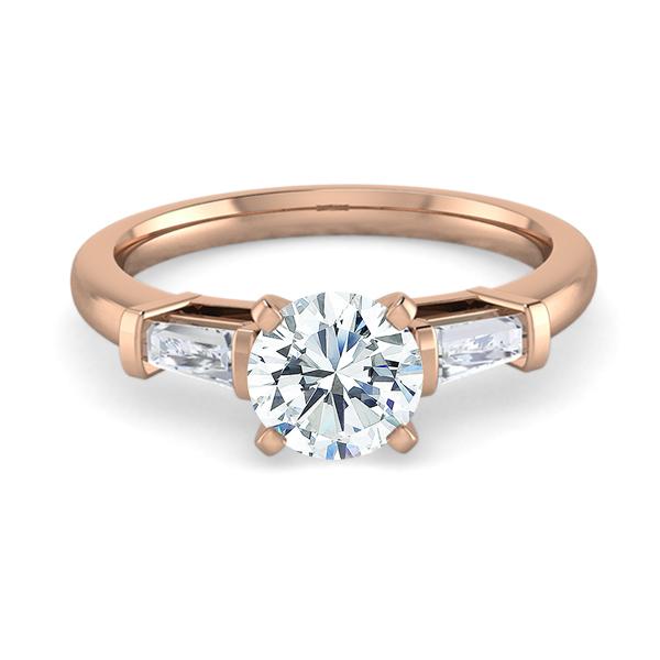 Viola in 18k Rose Gold
