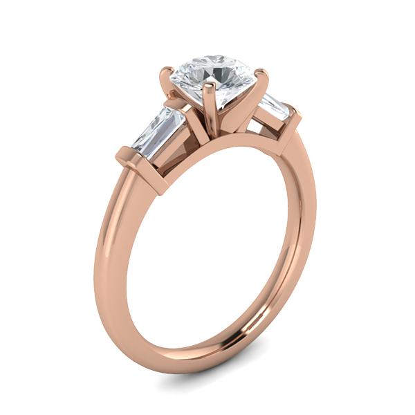 Viola in 18k Rose Gold — view 3