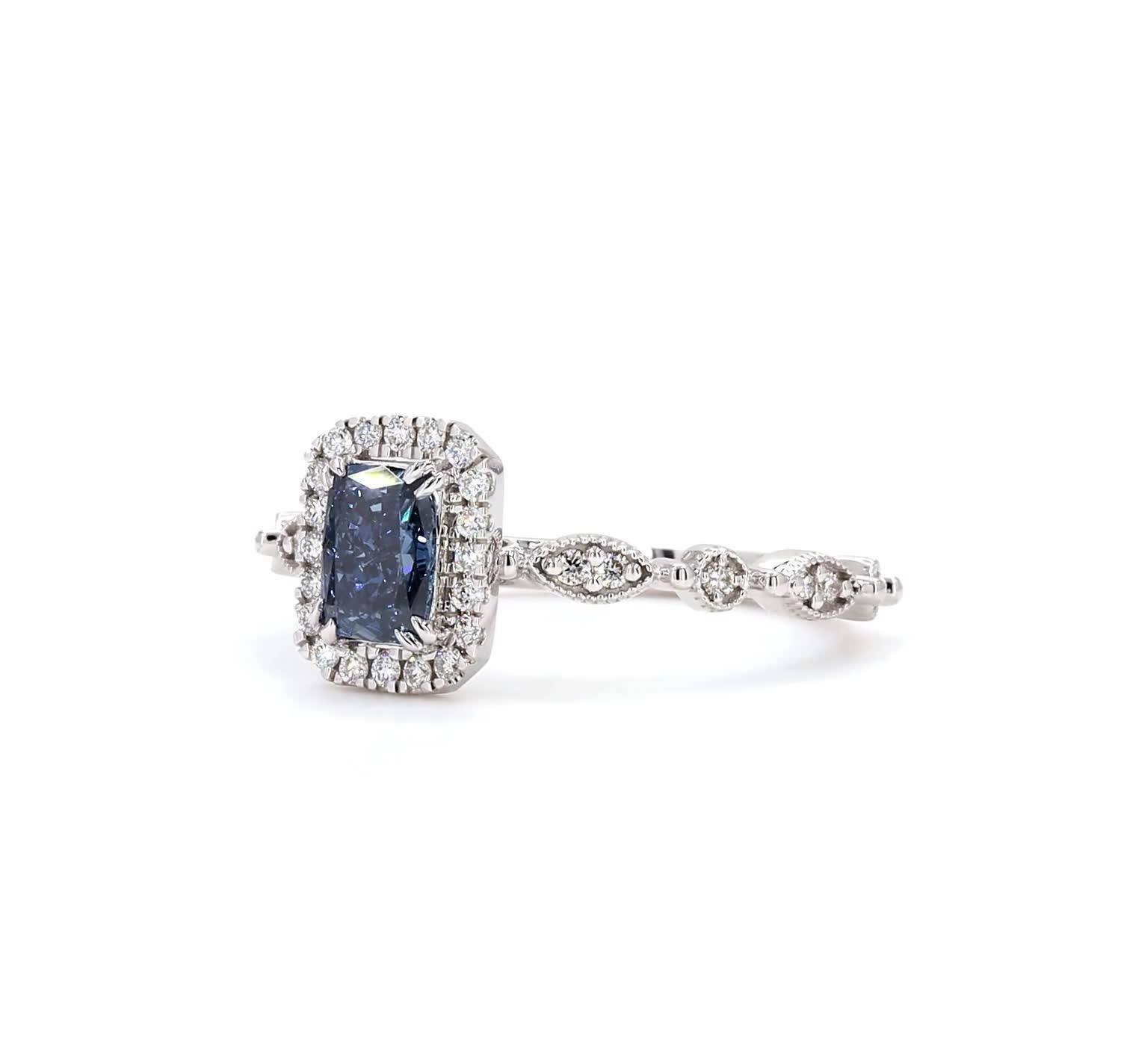 Deena in 18k White Gold — view 4