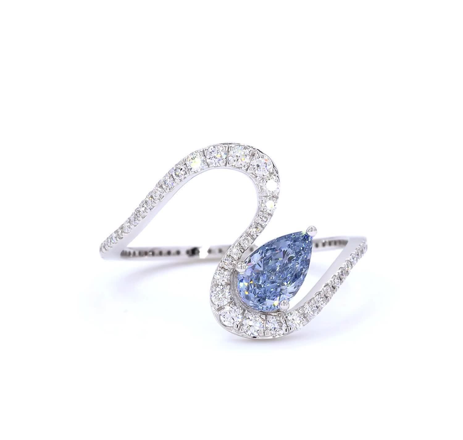 Joseline in 18k White Gold — view 4