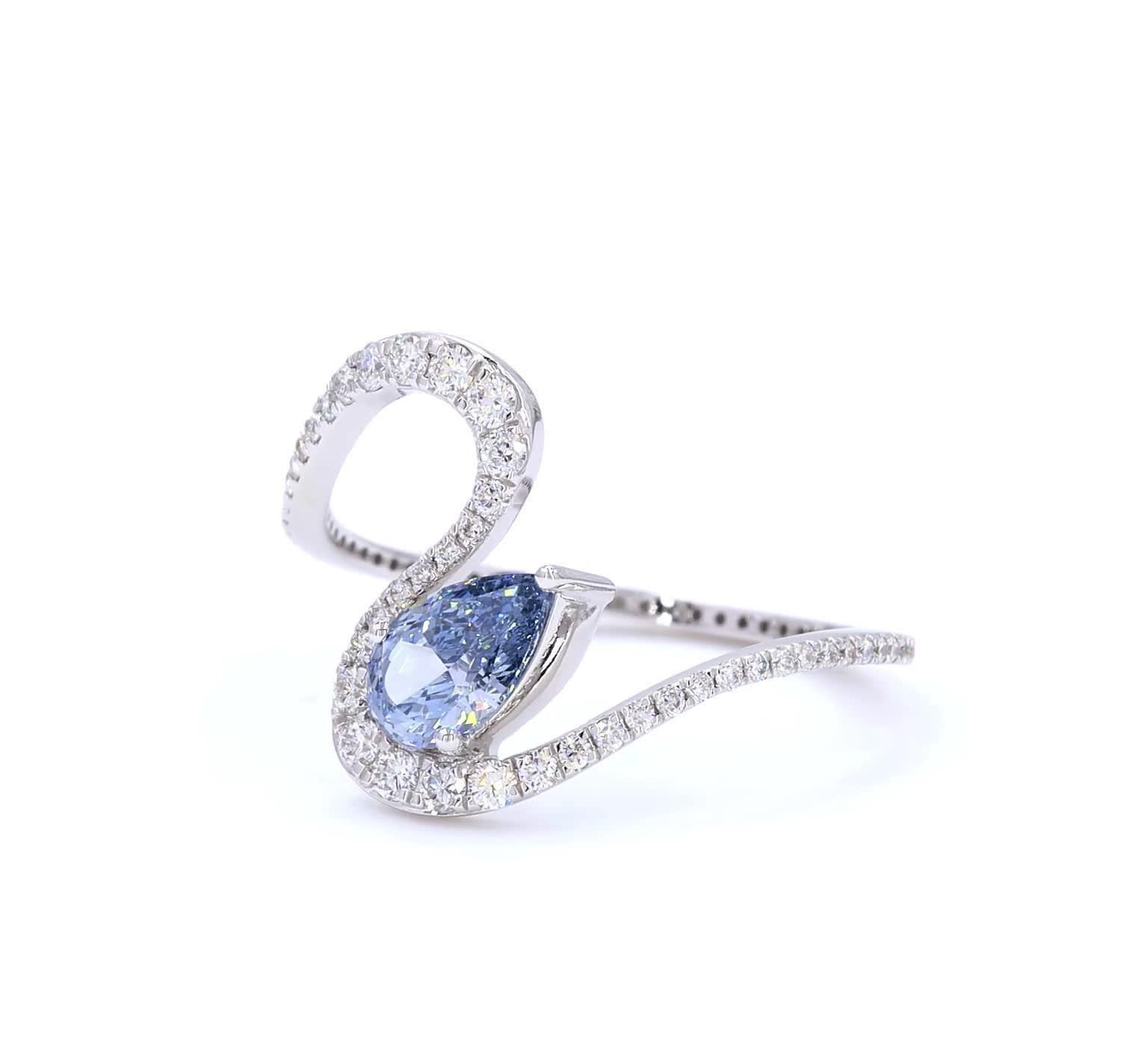 Joseline in 18k White Gold — view 3