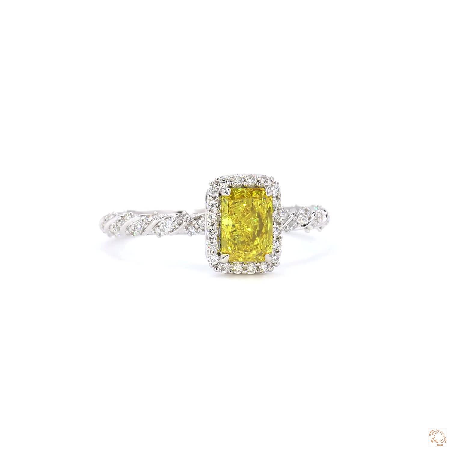 Kristin in 18k White Gold — view 3