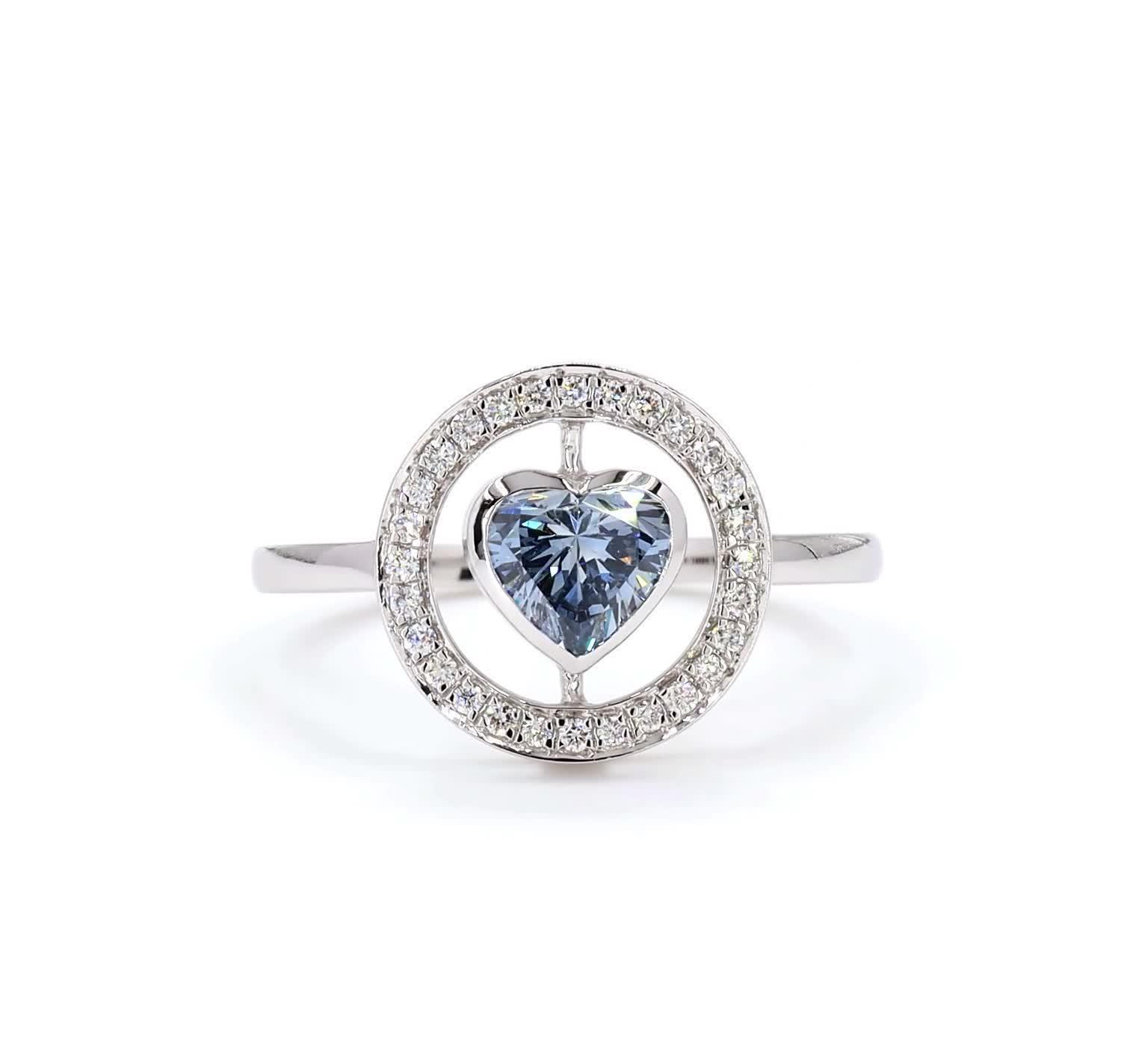 Louisa in 18k White Gold — view 3