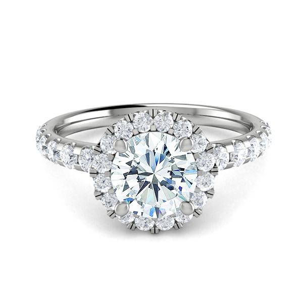 18k White Gold