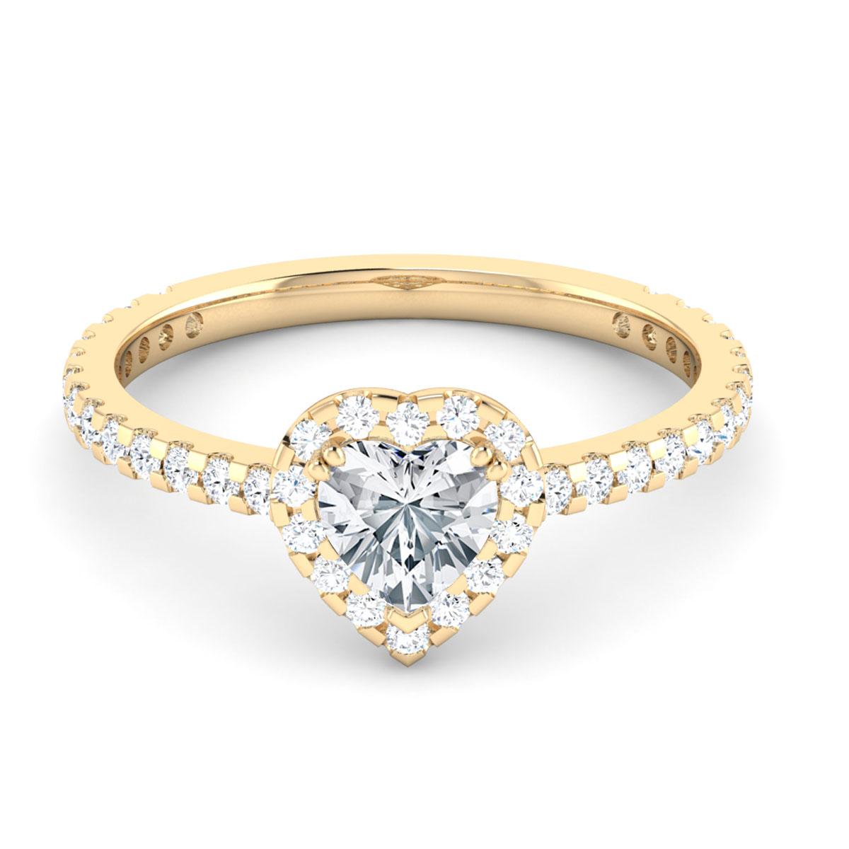 Amy in 18k Yellow Gold