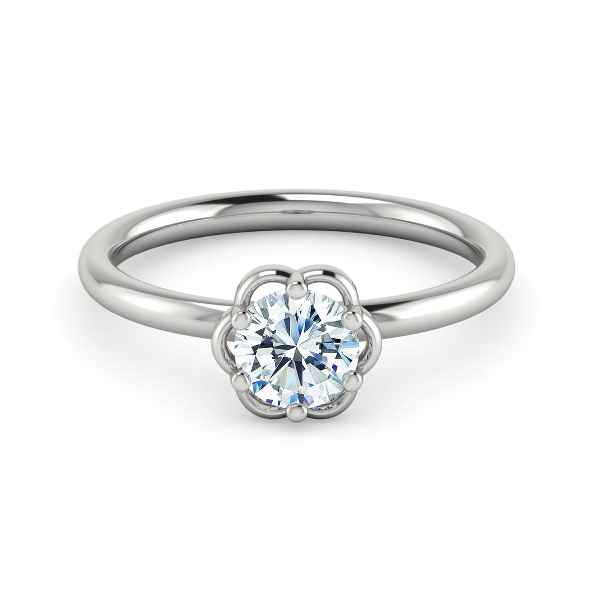 Diana in 18k White Gold