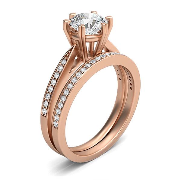 Fia in 18k Rose Gold
