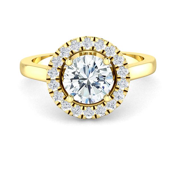 Christa in 18k Yellow Gold