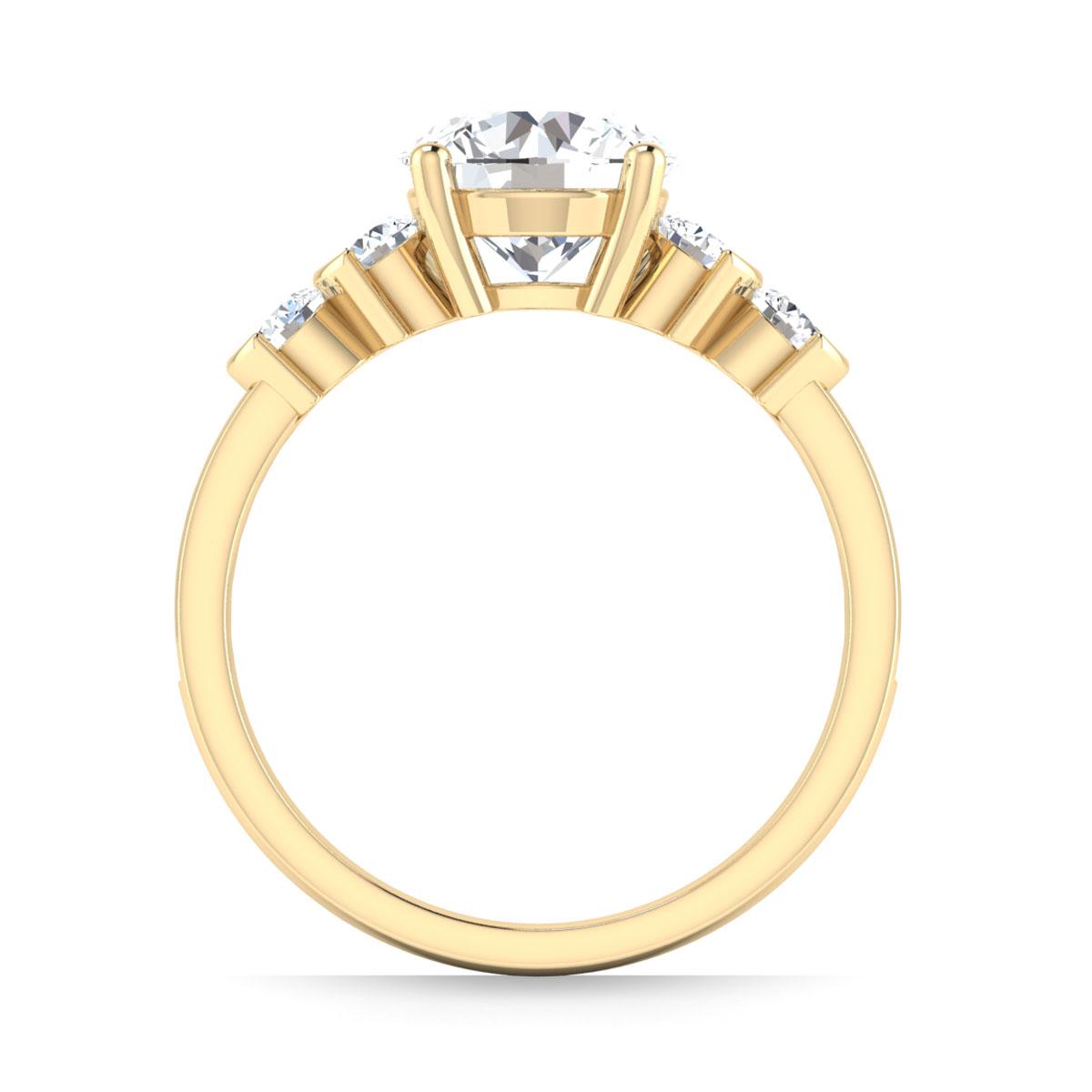 Alia in 18k Yellow Gold — view 2