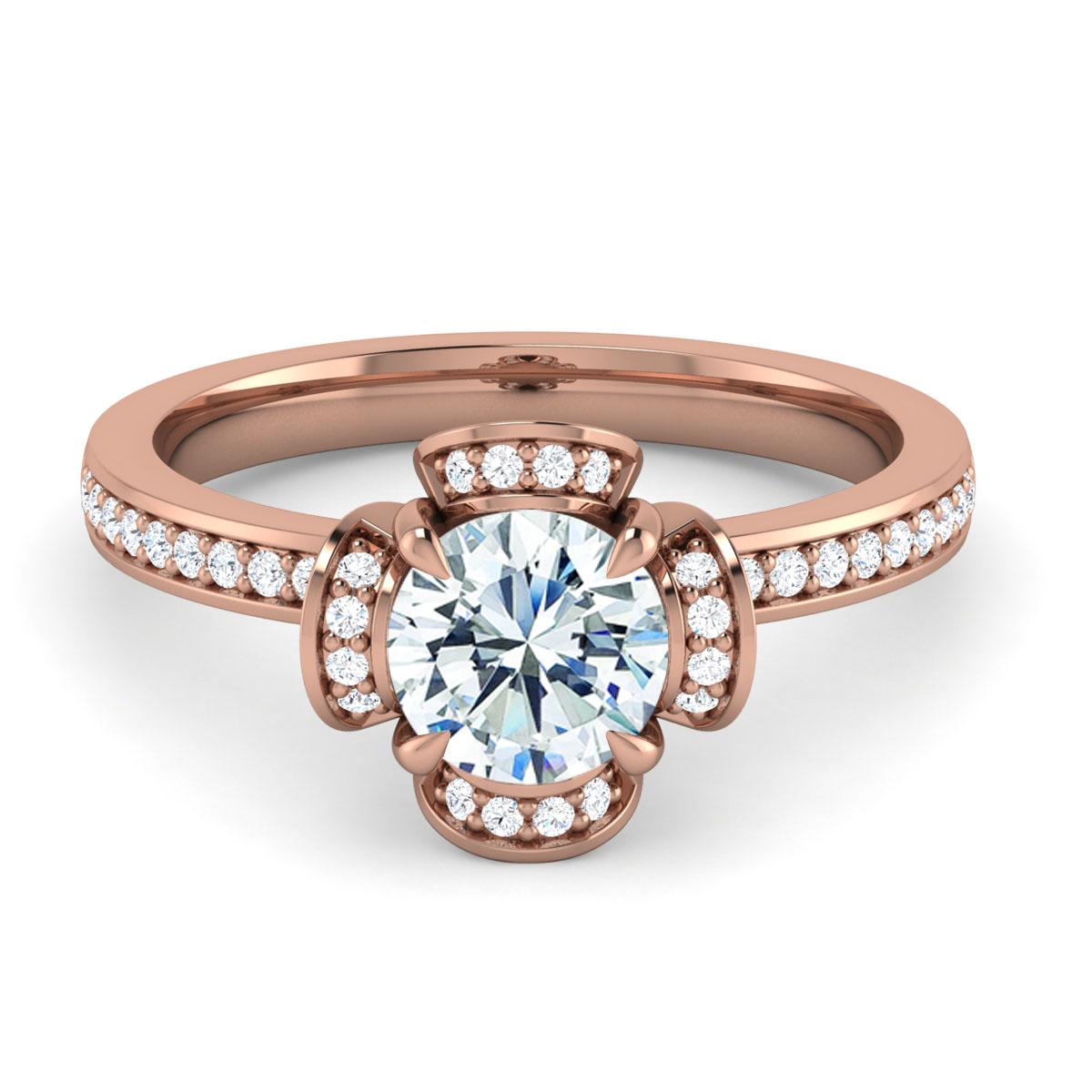 Rosie in 18k Rose Gold