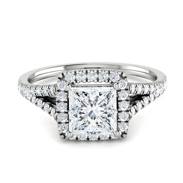18k White Gold