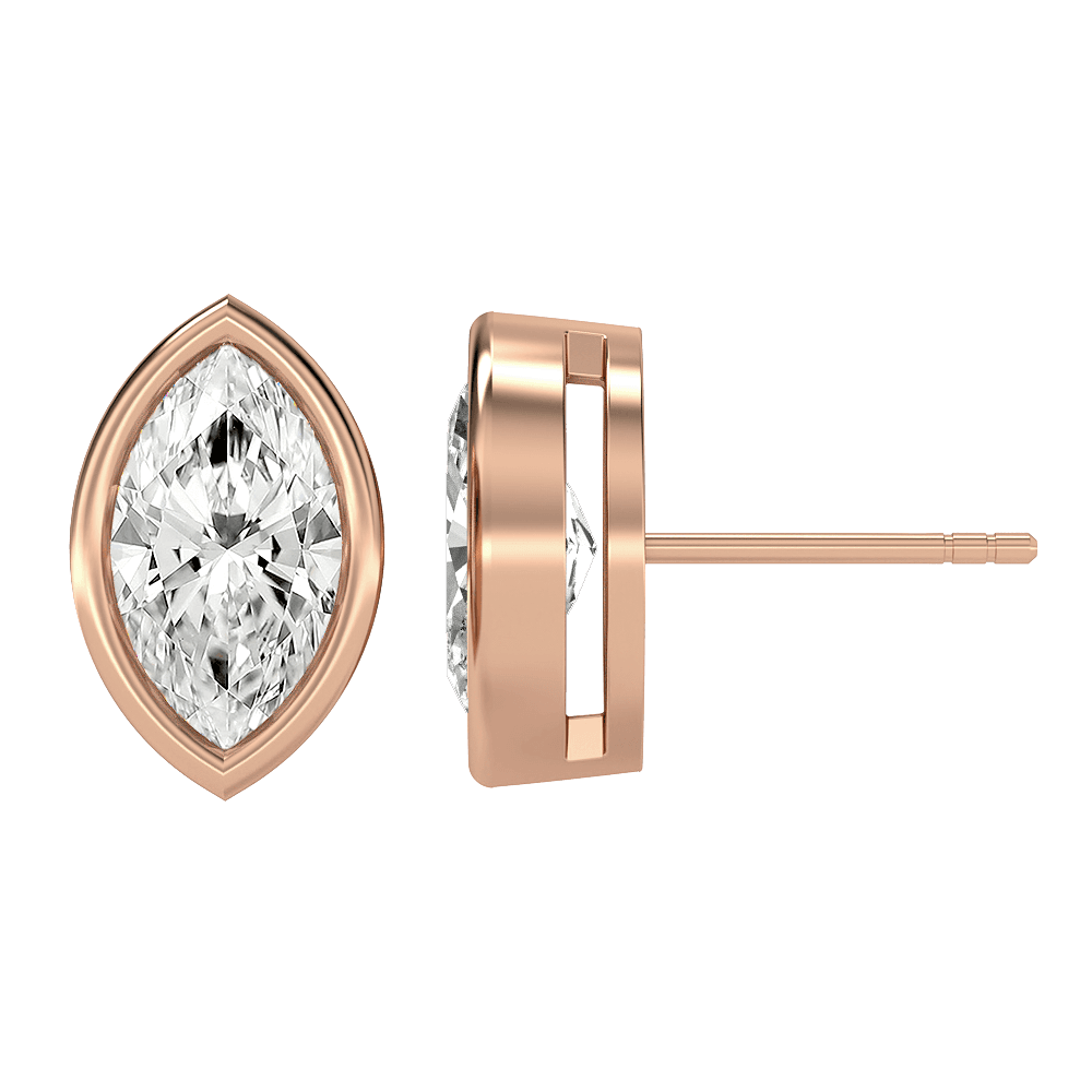 Lucie in 18k Rose Gold — view 2