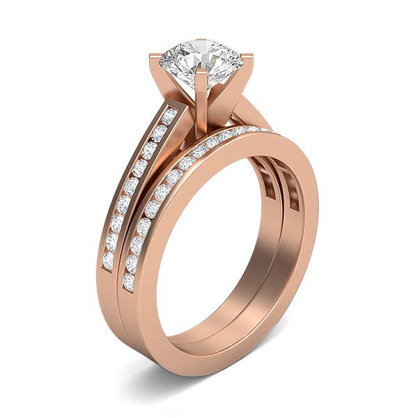 Tia in 18k Rose Gold