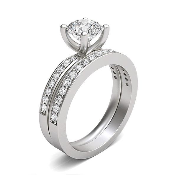 18k White Gold