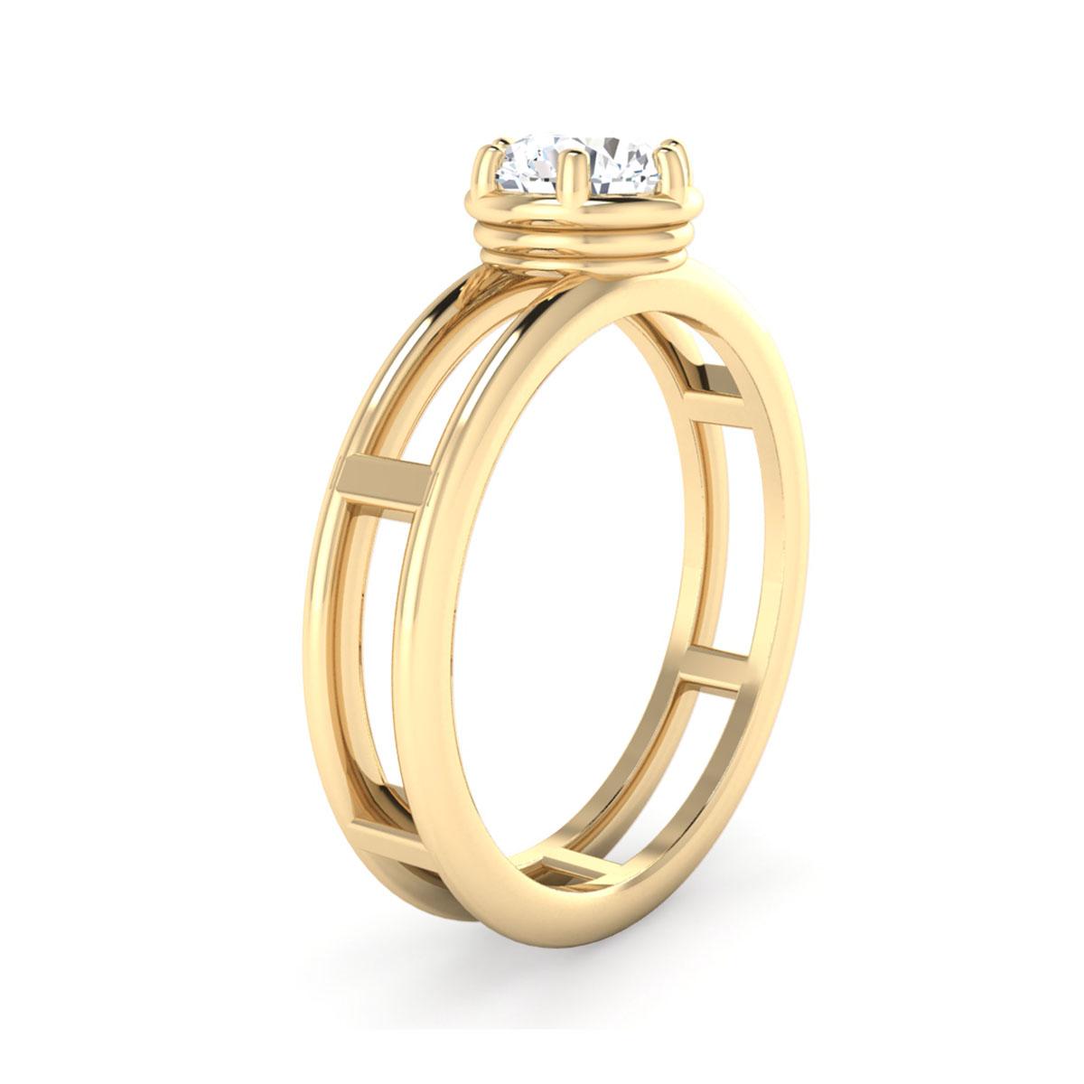 Bobby in 18k Yellow Gold — view 3