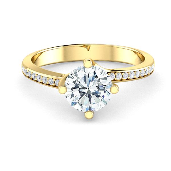 18k Yellow Gold