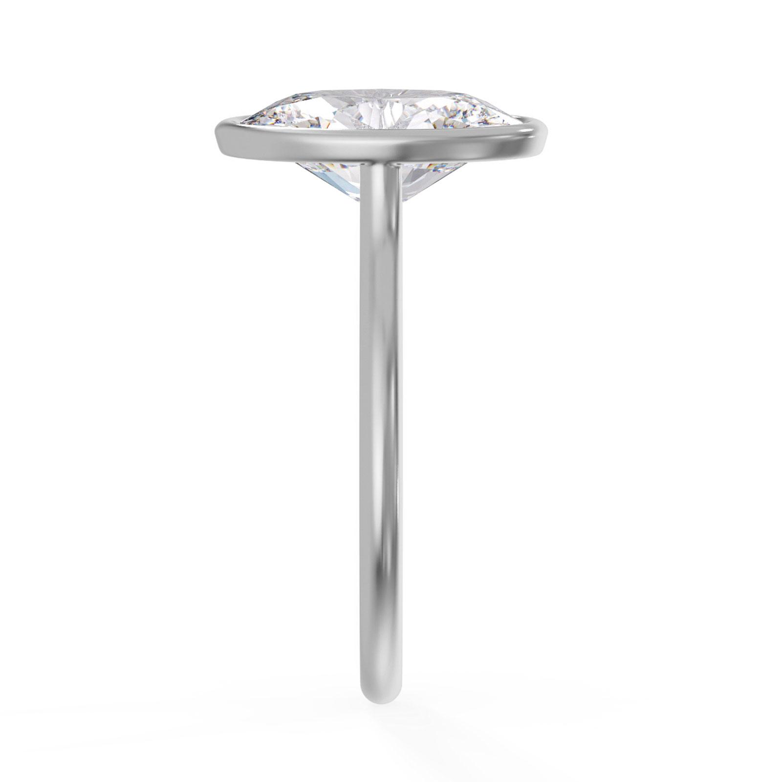 Margie in 18k White Gold — view 4