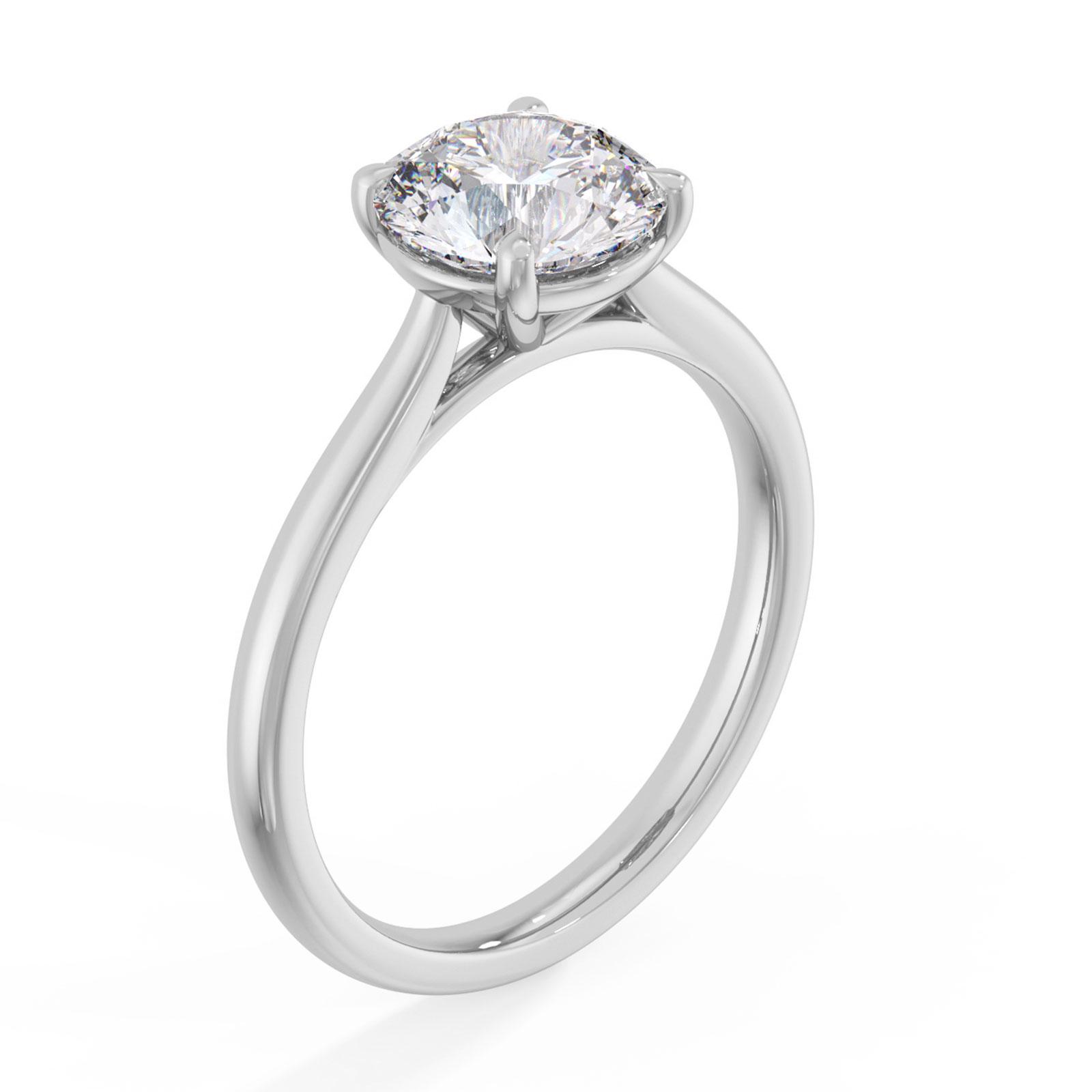 Janine in 18k White Gold — view 2