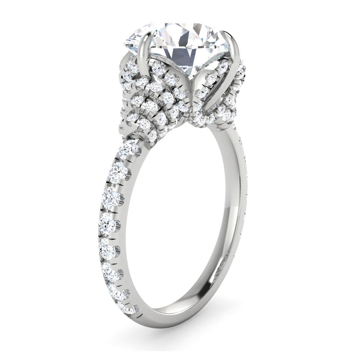 Tilly in 18k White Gold — view 3