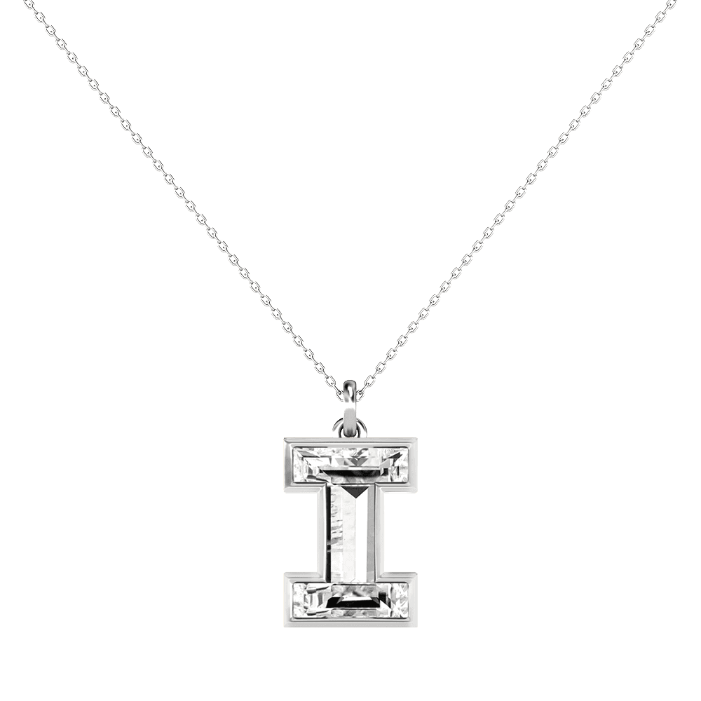 I Letter Alphabet Pendant