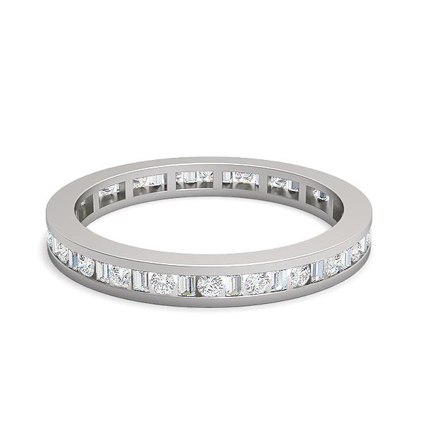 18k White Gold
