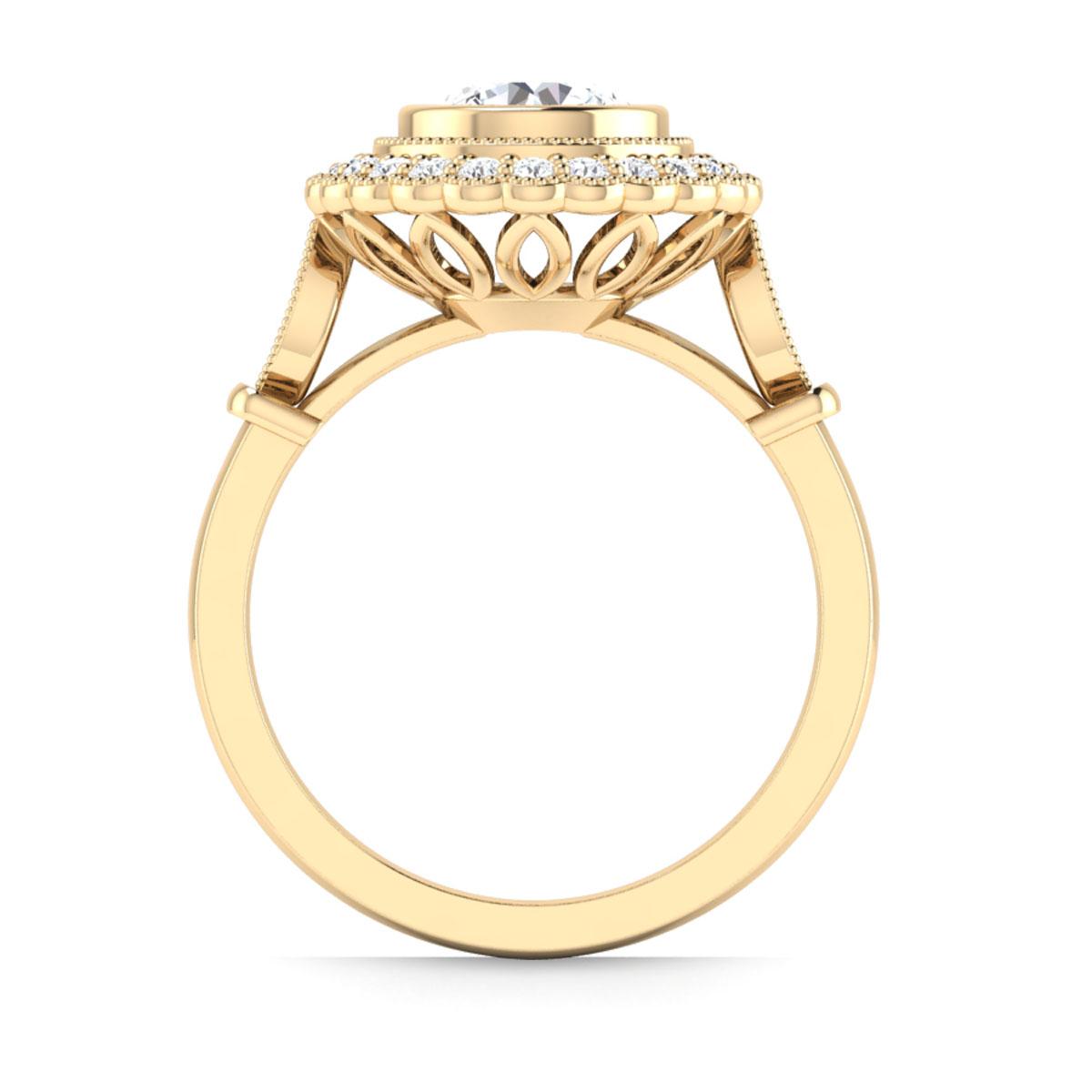 Elizabeth in 18k Yellow Gold — view 2