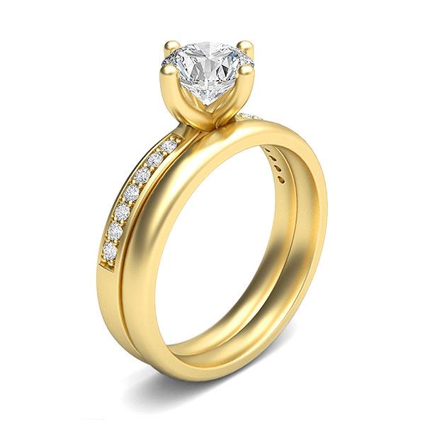 Milena in 18k Yellow Gold