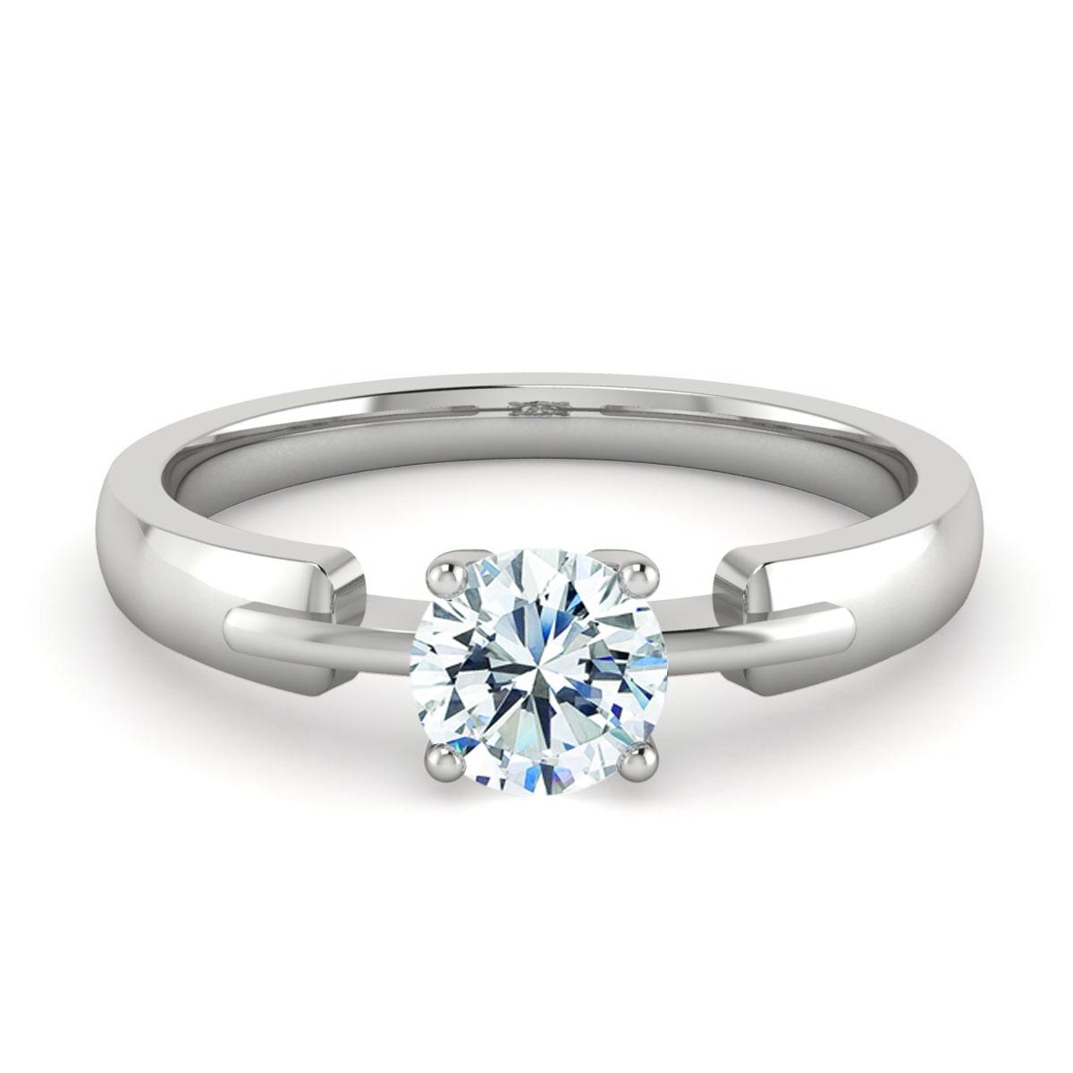 18k White Gold
