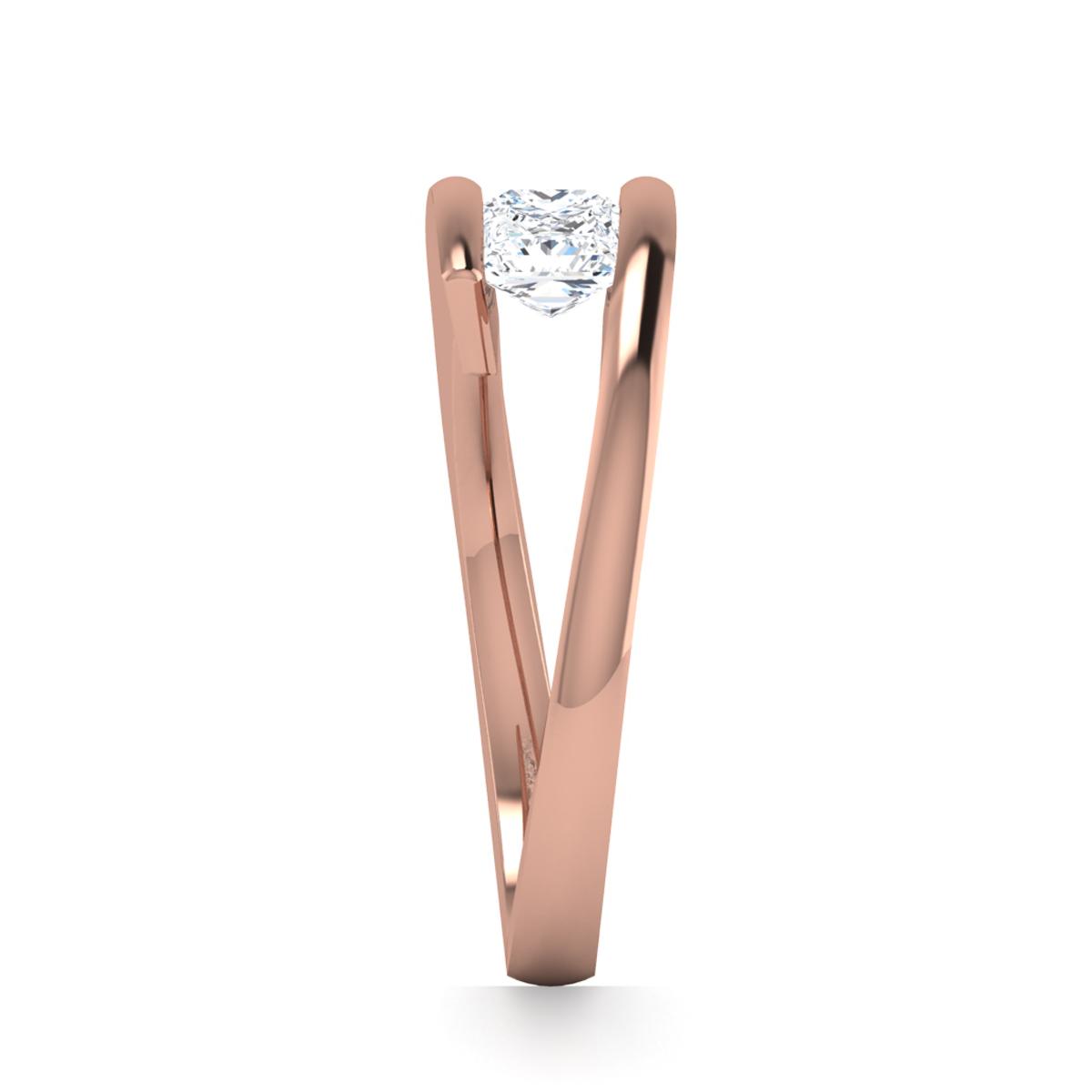 Caitlin in 18k Rose Gold — view 4