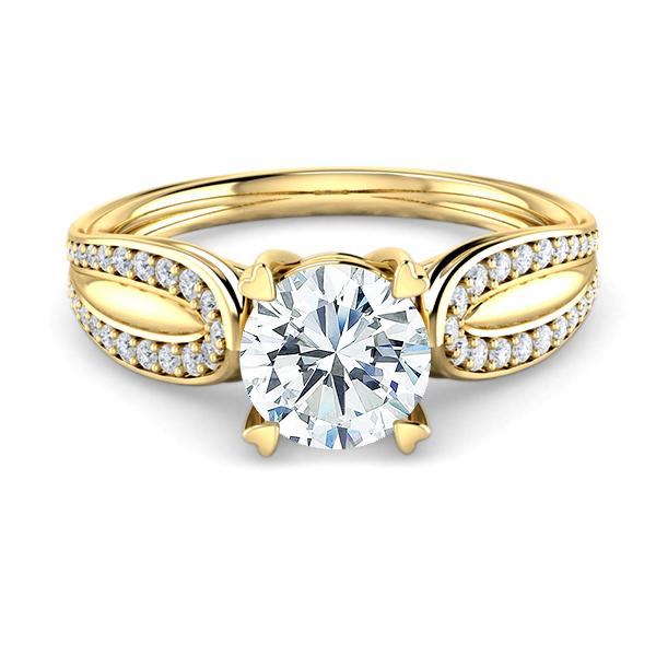 Jodi in 18k Yellow Gold