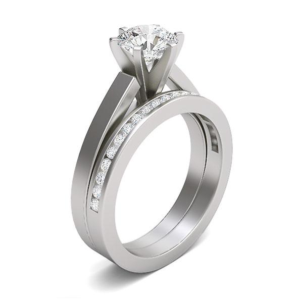 18k White Gold