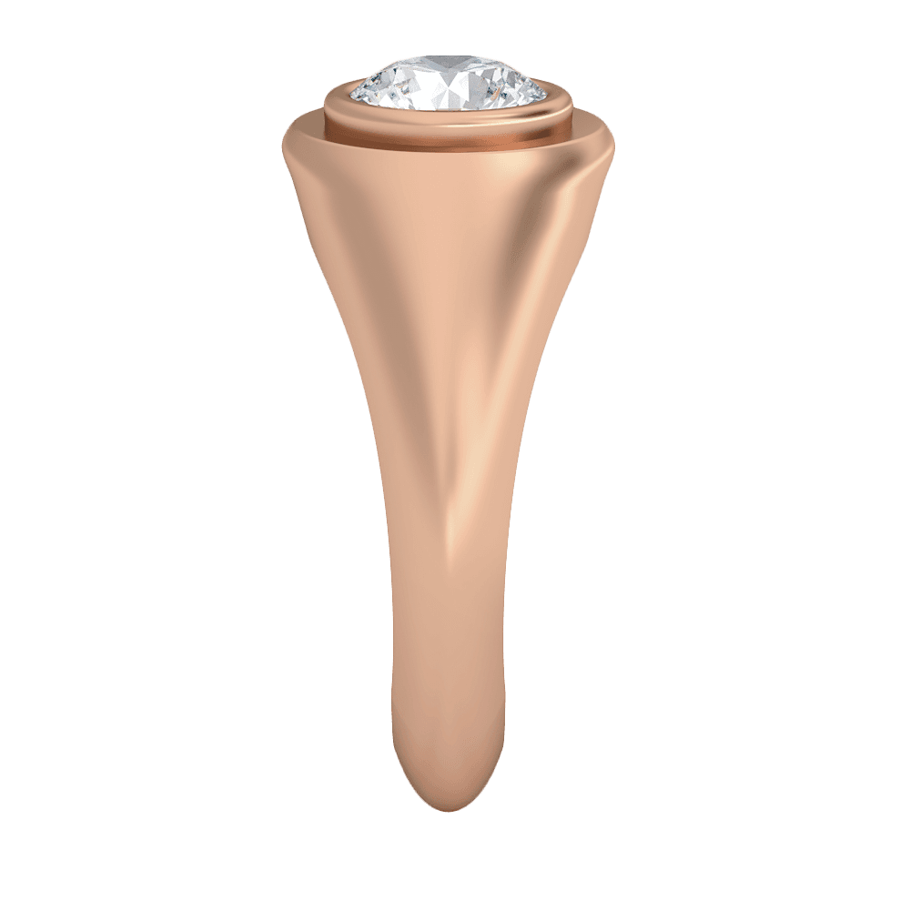John in 18k Rose Gold — view 4