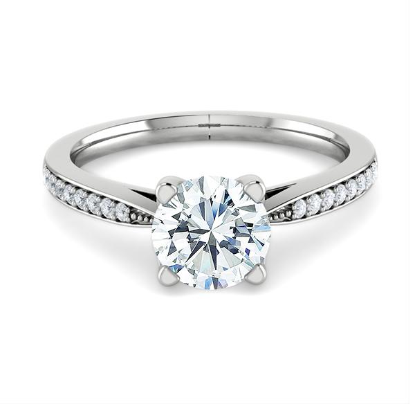 18k White Gold