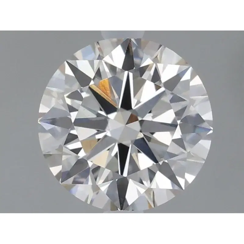 H colour grade 1ct round brilliant diamond — near colourless