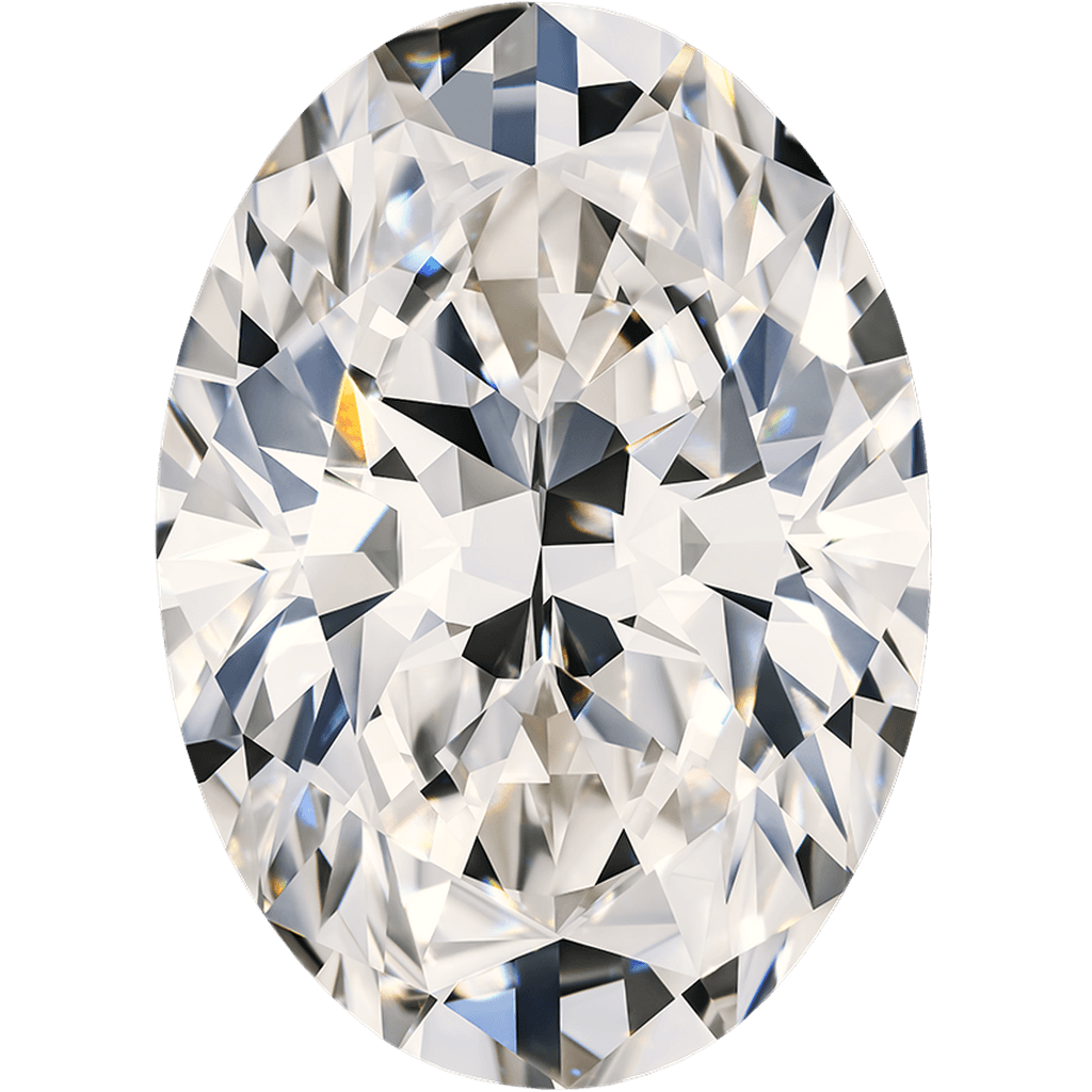Oval diamond shape