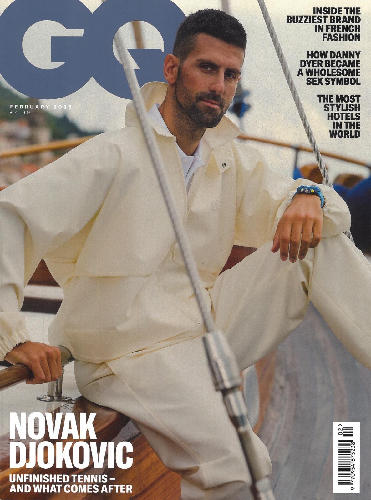 GQ February 2025 cover