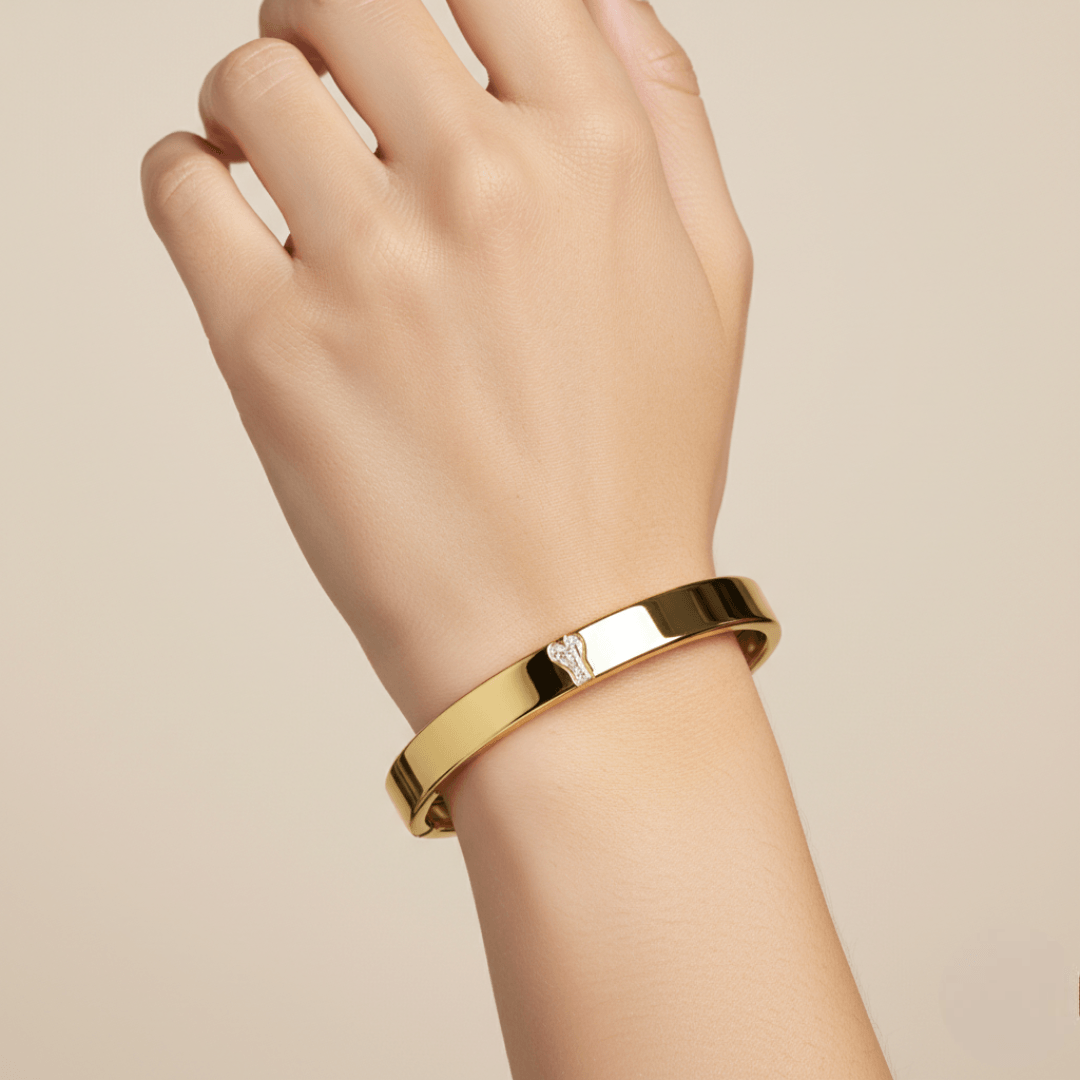 Y Letter Alphabet Bangle — view 2