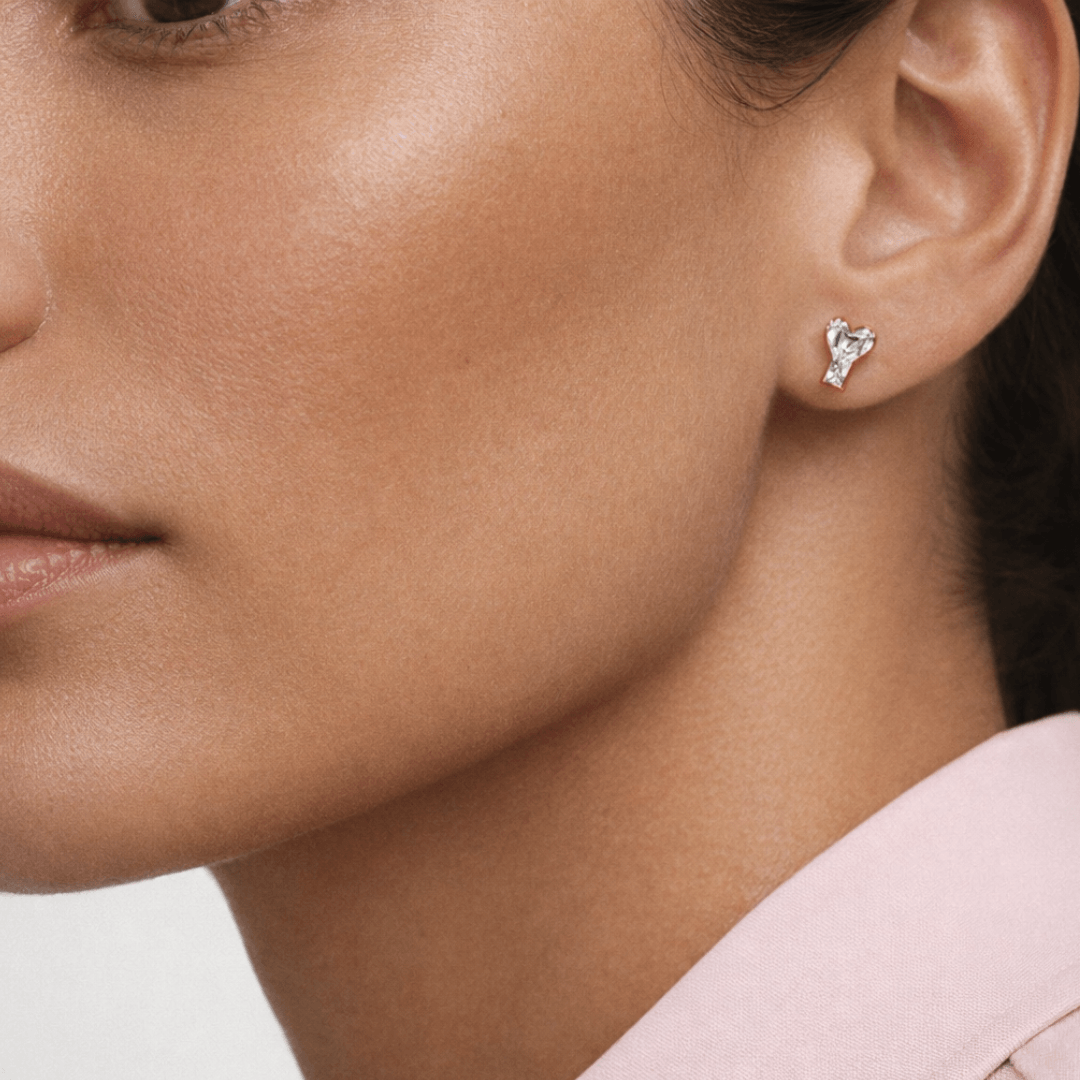 Y Letter Alphabet Stud Earrings — view 2