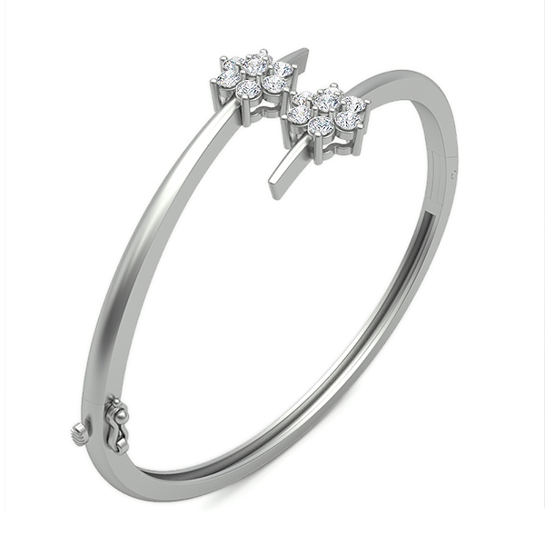Leanna in 18k White Gold — view 2