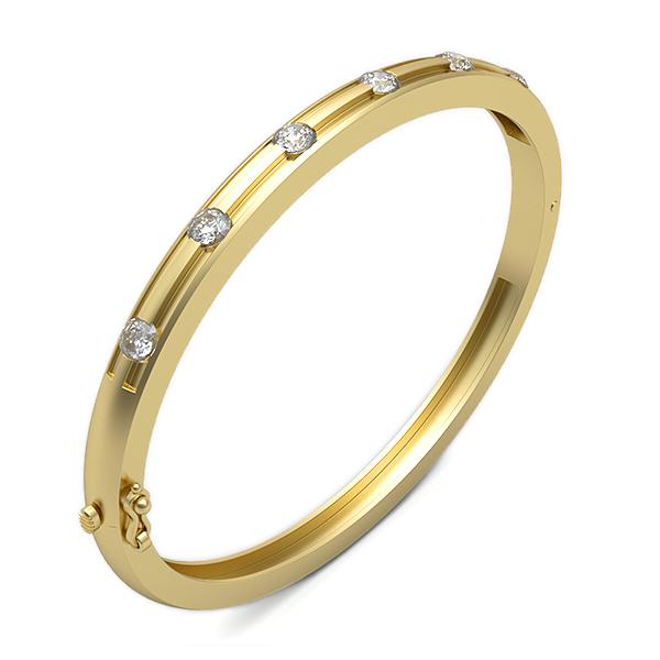 Tisha in 18k Yellow Gold — view 2