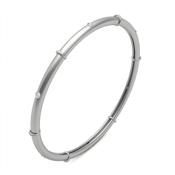 Mattie in 18k White Gold — view 2