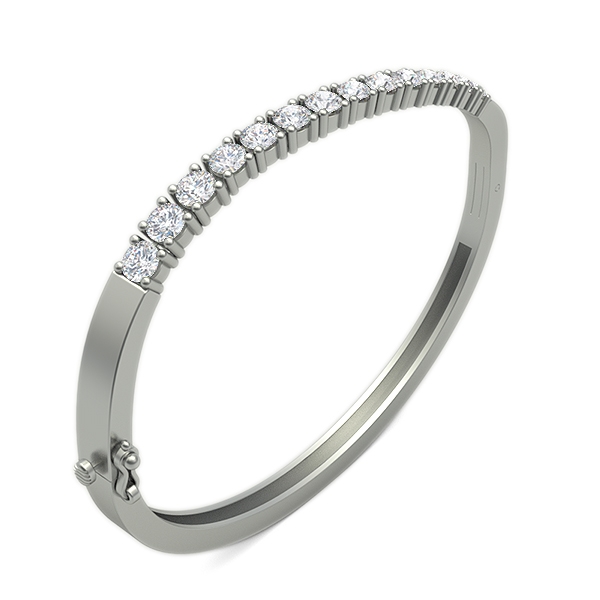 Lexi in 18k White Gold — view 2