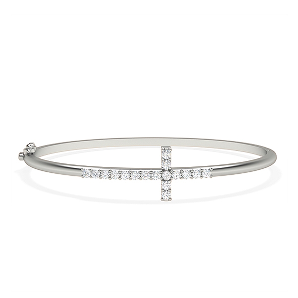 Christie in 18k White Gold