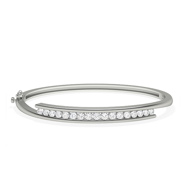 Jade in 18k White Gold