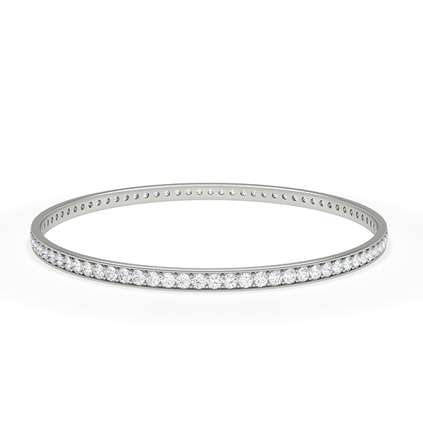 Miley in 18k White Gold