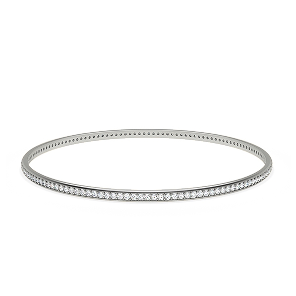 Mea in 18k White Gold